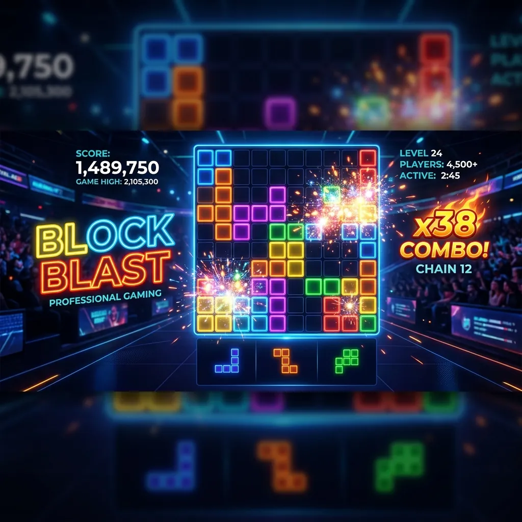Block Blast satisfying puzzle