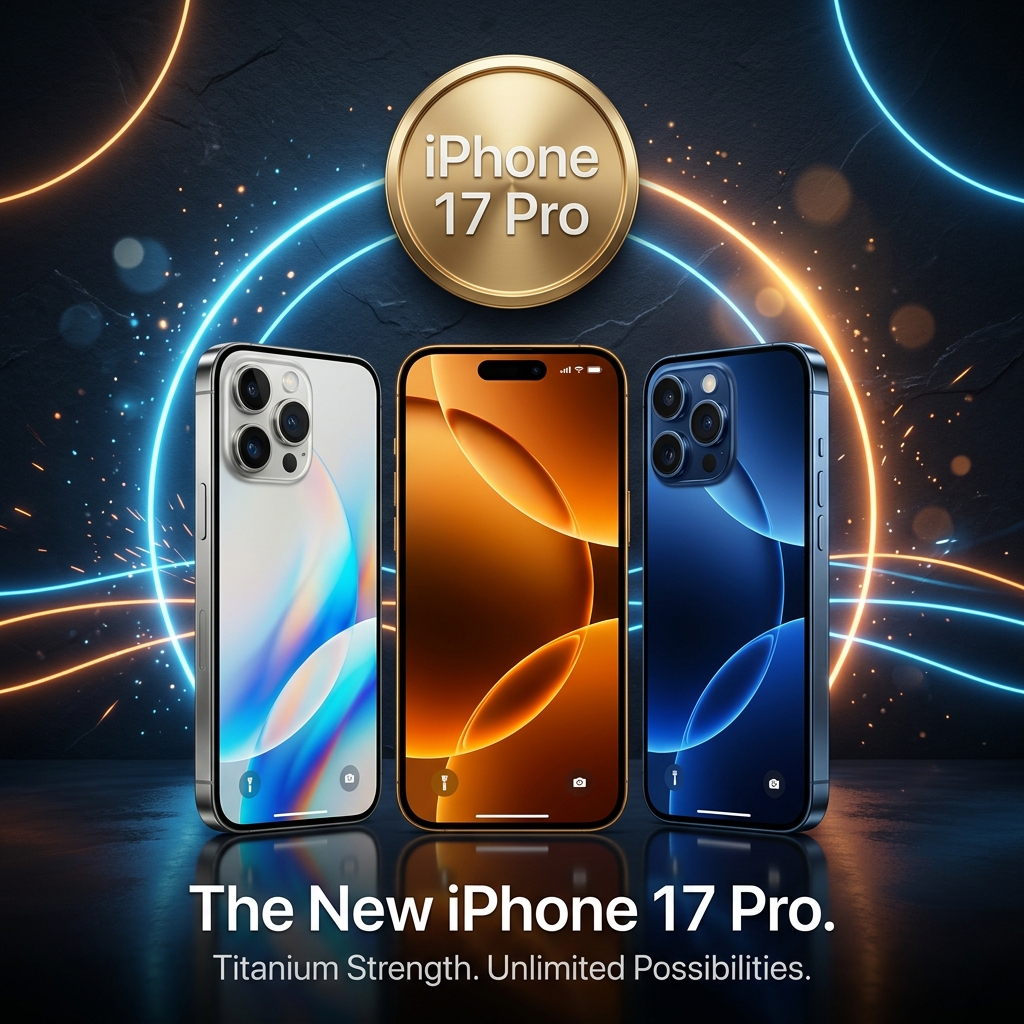 BlueReen iPhone 17 Pro Campaign