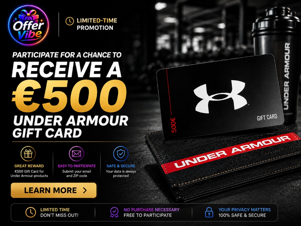 Under Armour €500 Voucher Campaign